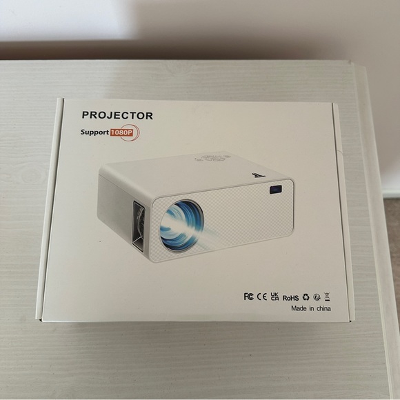 1080P HD Projector, Compatible with iOS/Android/PC/XBox/PS4/TV Stick/HDMI/USB - Picture 7 of 8